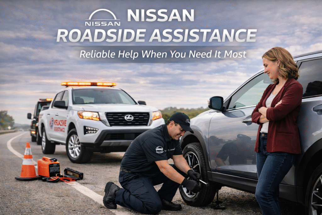 Nissan Roadside Assistance in Surrey, Alberta