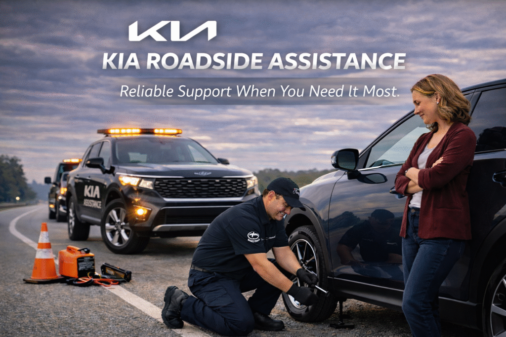 Kia Roadside Assistance in Surrey